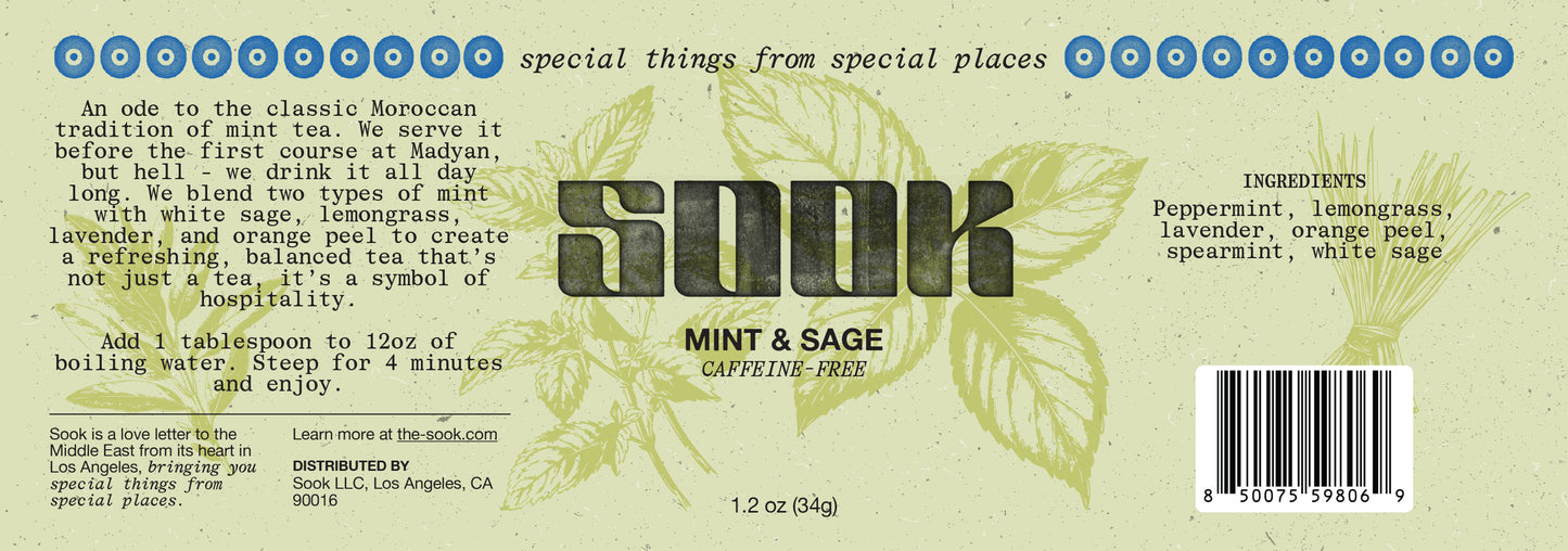 Mint & Sage Herbal Tea